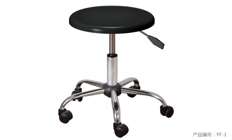 防靜電塑面氣桿圓凳