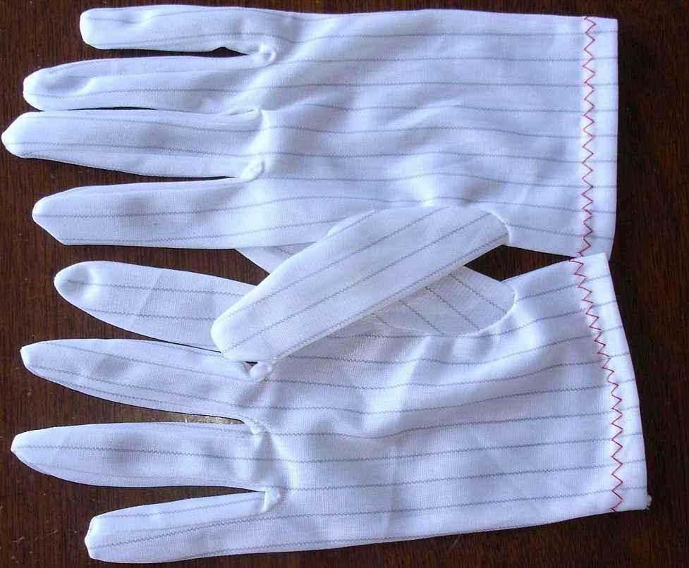 防靜電條紋手套